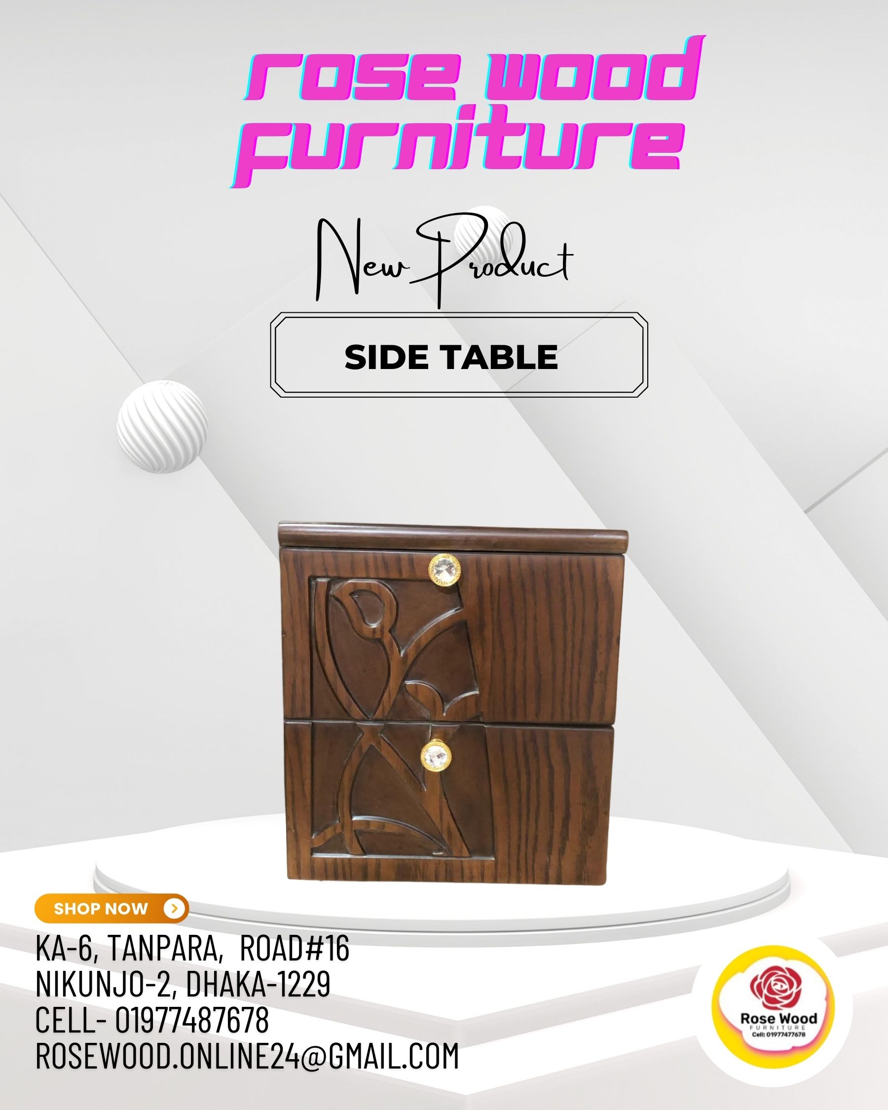 Side Table MDF